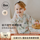 OAK FAMILY新生兒嬰兒衣服夏季五分袖爬服短袖寶寶連體衣薄款百天包屁衣 【夏款】花園派對（不含發(fā)帶） 90cm （建議1~2歲 78~90cm）