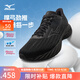 美津濃（MIZUNO）WAVE INSPIRE 21緩震回彈支撐型慢跑鞋 03/黑色/灰黑色(男) 43 (280mm)
