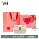 VANESSA HOGAN VH女包茵然軟包系列復古太陽神斜挎包菱格鏈條腋下包小眾單肩包