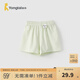 童泰（TONGTAI）女寶寶短褲夏季嬰兒褲子女童薄款安全褲兒童外出提花打底褲 綠色 80