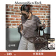 ABERCROMBIE & FITCH【情侶POLO】男裝25夏季小麋鹿條紋POLO短袖T恤KI124-5299 棕色條紋 M (180/100A)