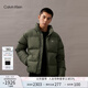 Calvin KleinJeans【防水】秋冬男士ck休閑絨領(lǐng)立領(lǐng)鴨絨羽絨服外套J326811
