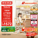 京東京造兒童學(xué)習(xí)桌書桌椅套裝實(shí)木升降100W護(hù)眼大路燈陽光桌椅單桌