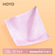 HOYO日本小方巾純棉 抗菌兒童方巾洗臉擦手吸汗私處護(hù)理毛巾 藤紫色