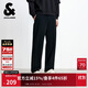 杰克·瓊斯（JACK&JONES） 男裝秋季經(jīng)典百搭休閑純棉舒適松緊抽繩運動(dòng)直筒衛褲22531D030