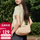 高爾夫（GOLF）斜挎包女休閑單肩包時(shí)尚包包女包防潑水通勤百搭帆布包生日禮物女