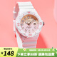卡西歐（CASIO）手表 時(shí)尚運動(dòng)學(xué)生表  防水石英女表 兒童表高中生手表七夕禮物 LRW-200H-4E2 店長(cháng)推薦