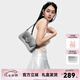 JellyToyboy【七夕情人節(jié)禮物】包包女包JTB幻月新款斜挎包小眾設(shè)計(jì)腋下包 太空銀
