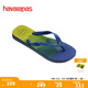 havaianas哈唯納BrasilFresh漸變色人字拖夏外穿夾腳平底拖鞋海邊 7893-海洋藍 41-42 巴西碼
