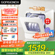 GORGENOX歌嘉諾5套免安裝洗碗機臺式小型熱風(fēng)烘干uv除菌嬰護果蔬洗家用超窄洗碗機可洗鍋 白色