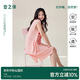 安之伴【巨好睡】睡衣女夏季涼感棉卡通印花無(wú)袖寬松中長(cháng)款女士睡裙