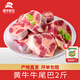 灘羊鮮生 寧夏黃牛肉 生鮮牛尾肉2斤新鮮原切牛尾骨去皮火鍋食材源頭直發(fā)