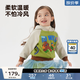 馬·拉?。∕.Latin）/童裝兒童衛(wèi)衣年秋裝新款男女童小童印花連帽口袋衛(wèi)衣 牛油果綠 110cm