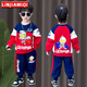 鄰家米其童裝男童套裝秋裝奧特曼1-4-8歲兒童寶寶春秋季男孩3小孩衣服冬裝 XT4309（春秋款）-紅色 120 碼/身高120cm左右（5-6歲）