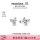 潘多拉（PANDORA）閃耀花朵標(biāo)本吊墜項(xiàng)鏈頸飾璀璨簡(jiǎn)約生日禮物送女友