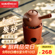 金灶（KAMJOVE）潮州砂銚壺紅泥煮茶壺紫砂燒水壺手拉壺手工泡茶壺圍爐煮茶KP-T02 紅泥砂銚壺搭配紅泥碳爐 700ml