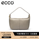愛(ài)步（ECCO）單肩包 2025新款輕奢牛皮手提包女包 小號肩背包9108224 米色910822490164