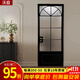 法式復古平開(kāi)門(mén)衛生間門(mén)玻璃門(mén)臥室書(shū)房弧形隔斷門(mén)鋁合金定制鐵藝門(mén)奶油風(fēng)廁所門(mén) 隔條款-單包門(mén)套/平米（圓弧需另加+100元/個(gè)）