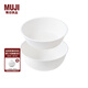 無(wú)印良品（MUJI）Ag+抗菌加工 瀝水盆套裝 廚房 洗菜盆 L
