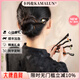 卡瑪倫（KAMALUN）檀木發(fā)簪2025年新款高檔木簪漢服頭飾盤(pán)發(fā)發(fā)釵優(yōu)雅國風(fēng)頭飾送老婆 玉兔發(fā)簪+品牌禮盒