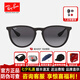 雷朋（RayBan）【明星同款】雷朋RayBan太陽(yáng)鏡墨鏡愛(ài)麗卡系列漸變女開(kāi)車(chē)0RB4171F 偏光款622/T3黑框漸變灰片尺寸54