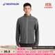 迪卡儂（DECATHLON）搖粒絨外套抓絨衣男保暖戶(hù)外運動(dòng)加厚秋絨衣沖鋒衣內膽 男款-全拉鏈-深灰色 L