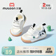 牧童寶寶學(xué)步鞋2025秋季新款男童軟底透氣熊貓鞋網(wǎng)面嬰兒鞋防滑女童鞋 熊貓白（鏤空單網(wǎng)） 20 鞋內(nèi)長14.5cm/適合腳長14.2cm