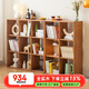 香木語(yǔ)實(shí)木書(shū)架落地書(shū)柜格子柜置物架靠墻組合收納架展示架客廳家用儲物