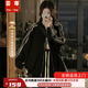 蕓蕁外套女2025新款美式仿麂皮棒球服外套女春秋季新款高街拼接開衫外 黑色雙層外套 S 建議70-90斤左右穿