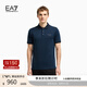 EMPORIO ARMANI/阿瑪尼官方旗艦EA7/男三?？圻\(yùn)動翻領(lǐng)短袖Polo衫七夕 【三?？邸坎厮{(lán)色-UB102 L  (推薦：150-165斤)
