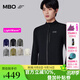 MBOLightWarm?男子秋冬輕暖全能百搭抓絨騎行服C161 黑色 3XL