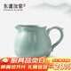 東道汝窯河南非遺公道杯 功夫茶具開(kāi)片可養陶瓷茶海泡茶容器禮盒裝 【2024款】小肚茶海250ML
