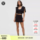lululemon丨Align? 女士運動(dòng)高腰短裙 LW8ALQS 黑色 M /8