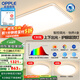 歐普（OPPLE）全光譜護(hù)眼LED吸頂燈具燈飾客廳臥室餐廳書(shū)房全套怡然4 智慧光A1【2室1廳】3燈