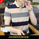 JASONWOOD高端品牌polo衫男2026夏季新款中年爸爸休閑薄款透氣短袖t恤男士 高檔卡其【現貨速達】 XL