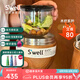 SWELL保溫飯盒上班族保溫桶可燜燒微波保溫碗不銹鋼餐盒超級保溫便當(dāng)盒 【熱銷】柚木636ml-含內(nèi)膽