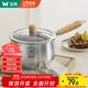 雙槍?zhuān)⊿uncha）316L不銹鋼小奶鍋輔食鍋湯鍋泡面蒸鍋燃氣電磁爐18cm帶蓋