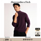 ABERCROMBIE & FITCH【反季優(yōu)惠】男裝24秋冬款經(jīng)典小麋鹿套頭針織衫毛衣KI120-4149 深紫色 M (180/100A)