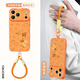 珂莉蔓適用蘋(píng)果17pro手機殼鏡頭全包iphone17pro保護套硅膠散熱帶掛繩防摔卡通可愛(ài)男女-星宇橙吉柿生花