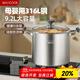 美廚（maxcook）湯鍋316L不銹鋼 復底高湯鍋24cm 燃氣爐電磁爐通用MCT9873