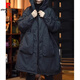 皮爾卡丹（pierre cardin）高質(zhì)量歐貨闊版大口袋棉服外套大碼遮肉遮胯寬松防寒保暖2025冬新 黑色 【高品質(zhì)送退貨包運費】 L 建議100-120斤
