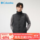 Columbia哥倫比亞羽絨馬甲男秋冬輕薄保暖防寒羽絨服背心WE5561 011 M
