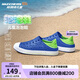 Skechers斯凱奇童鞋男童夏季透氣一腳套網(wǎng)速休閑涼鞋洞洞鞋91995L