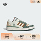 adidas FORUM LOW CL低幫休閑籃球板鞋男女阿迪達(dá)斯三葉草   氧化綠/柔和棕/漢玉白   40