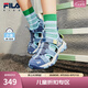 FILA KIDSx原田治聯(lián)名系列斐樂貓爪涼鞋2025夏季新款男女小童鞋子 大洋洲藍(lán)/青春藍(lán)-OT 31 內(nèi)長(zhǎng)19.0cm