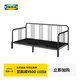 宜家（IKEA）費斯多多功能鐵藝床坐臥兩用單人床耐用小戶型沙發(fā)床 坐臥兩用床框架（不含床墊）/上 80x200cm