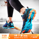 駱駝（CAMEL）網(wǎng)面透氣輕量緩震運動(dòng)男鞋跑步鞋子 CSS221L0032 靛藍 42