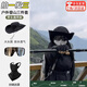 獅勒登山帽爬山裝備三件套全套漁夫帽成人遮陽(yáng)防曬速干透氣面罩防紫外 三件套【帽子+黑色面罩+護(hù)目鏡】