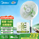 美的（Midea）幸運草安睡風(fēng)扇家用電風(fēng)扇直流變頻落地扇 WiFi智控循環(huán)風(fēng)扇1級能效遙控轉頁(yè)扇 【幸運草風(fēng)扇Lite-遠程遙控】SDH30RX