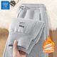 JEANSWEST LIFE真維斯男褲秋冬款加絨加厚束腳褲男2025新款時(shí)尚保暖羊羔絨長(cháng)褲男